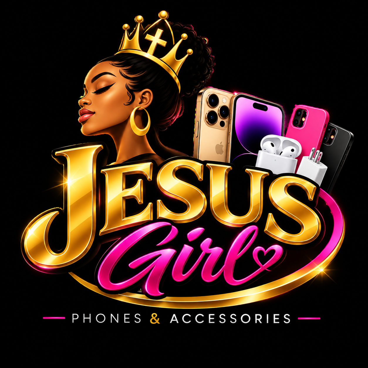 JESUS GIRL PHONES AND ACCESSORIES
